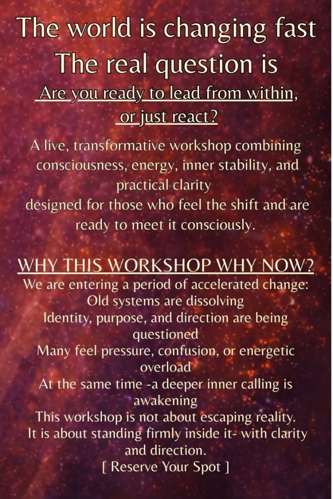 shift your energy — חומרי המפגש המקוריים