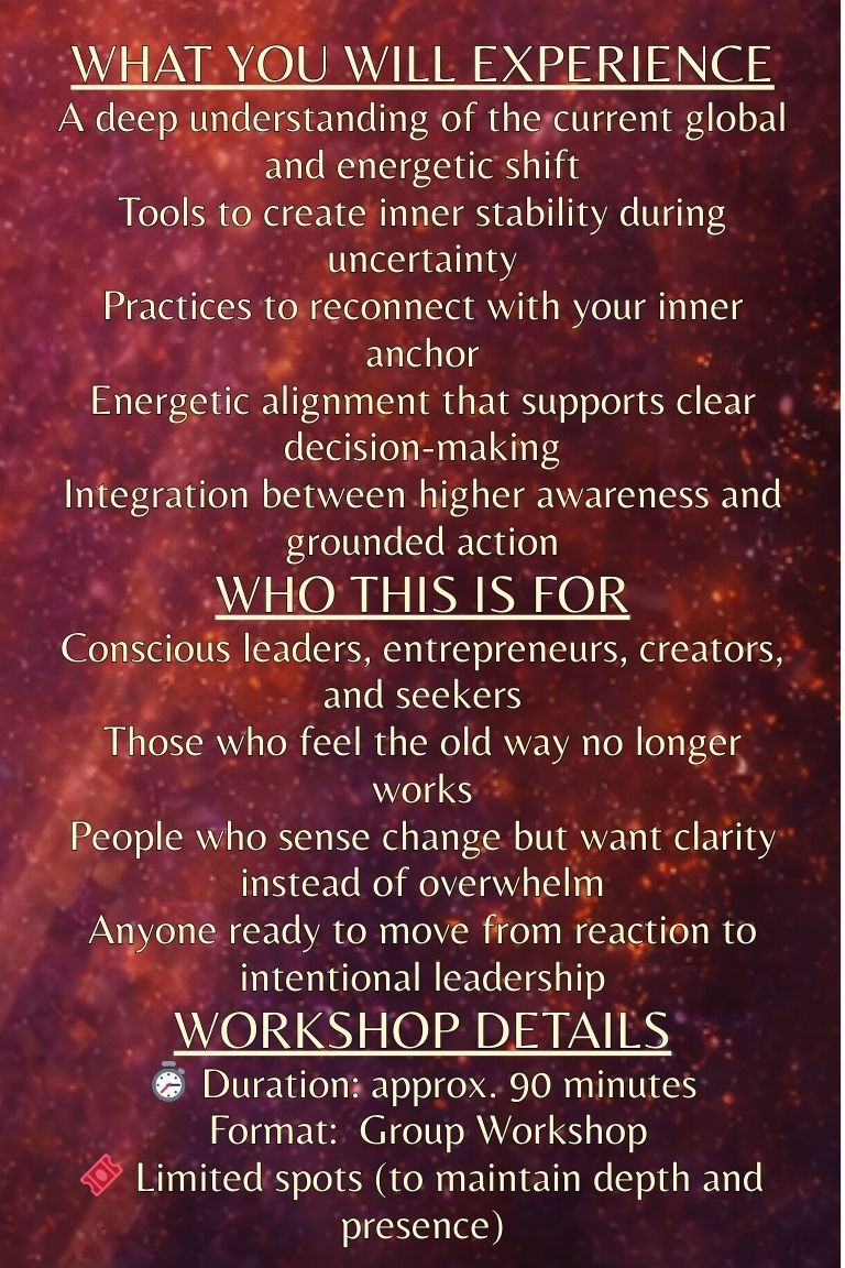 shift your energy — חומרי המפגש המקוריים