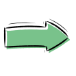 —Pngtree—green arrow doodle_6391658
